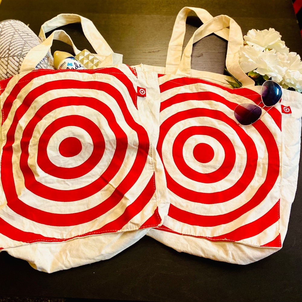 SUPER RARE OG TARGET FABRIC TOTES